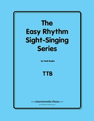 cover The Easy Rhythms Sight-Singing Series Digital File Reproducible PDF cover